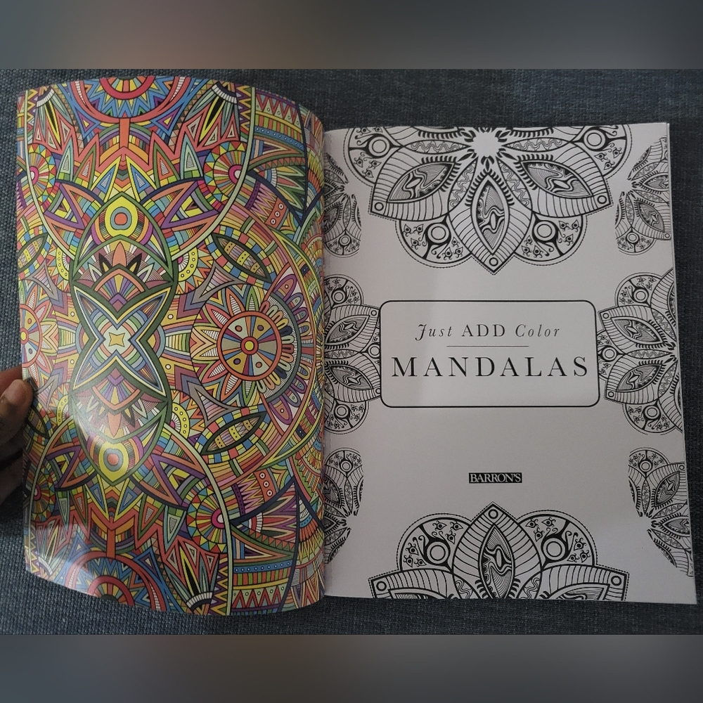 Colorful Mandalas Coloring Book - Picture 3 of 4
